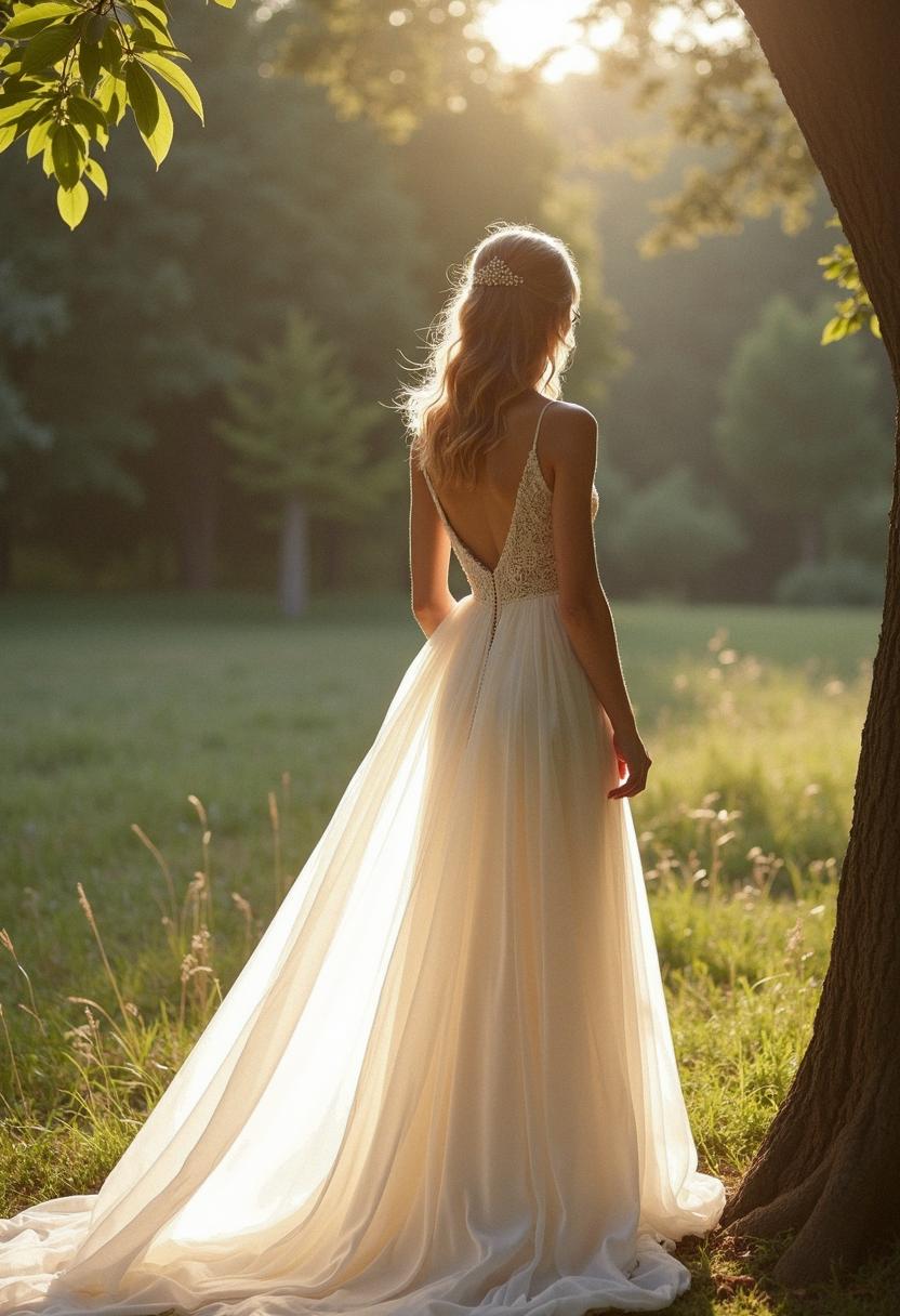 wedding dress minimalist