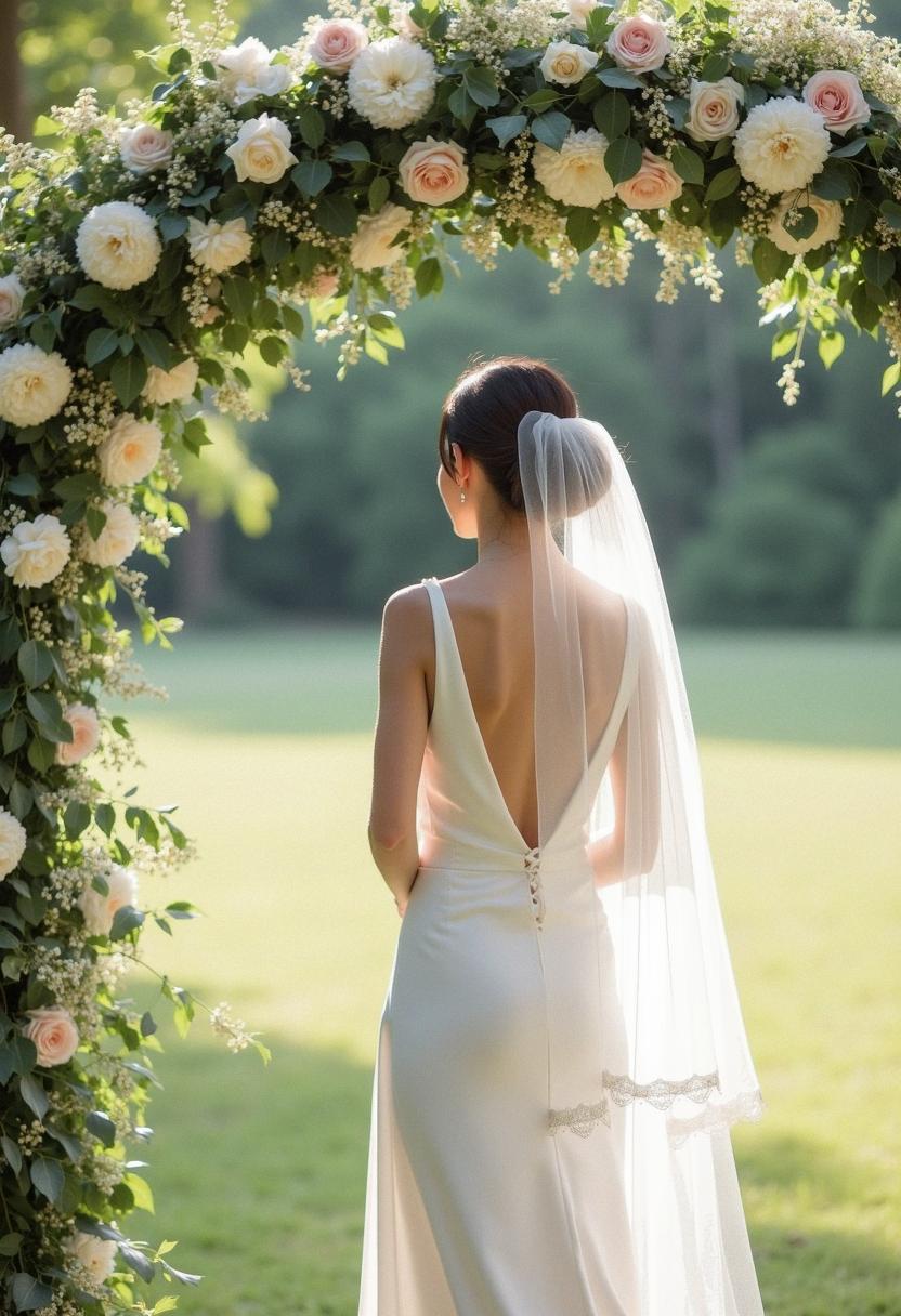 wedding dress minimalist