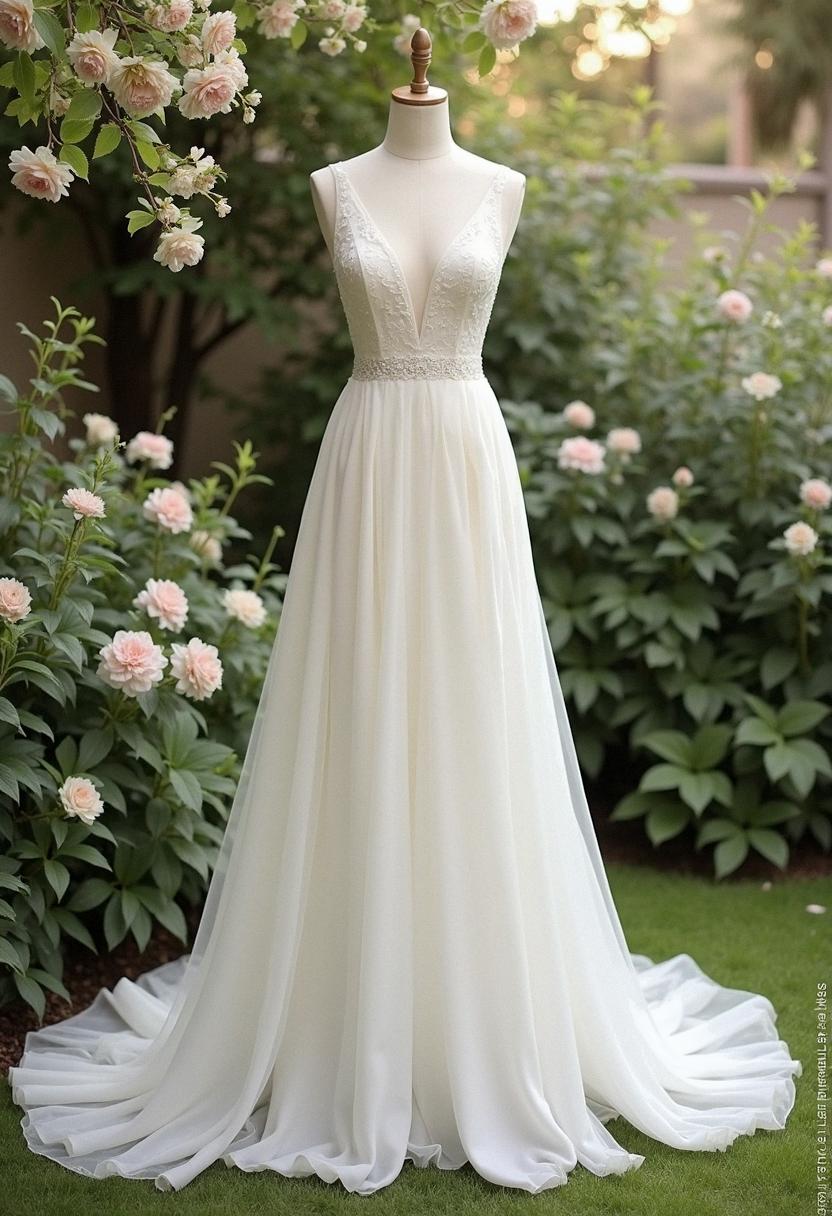 wedding dress minimalist