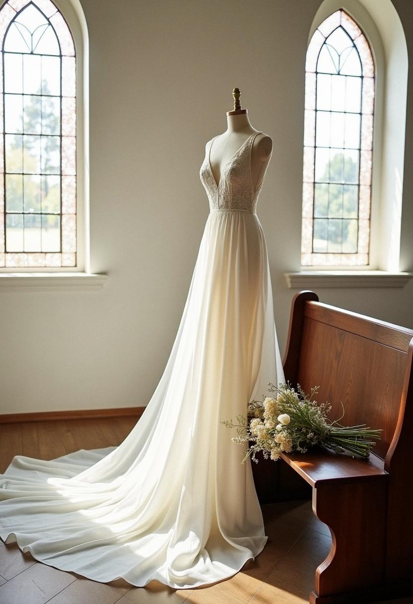 wedding dress minimalist