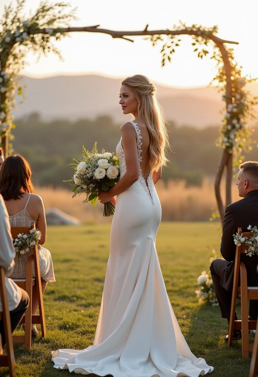 wedding dress minimalist