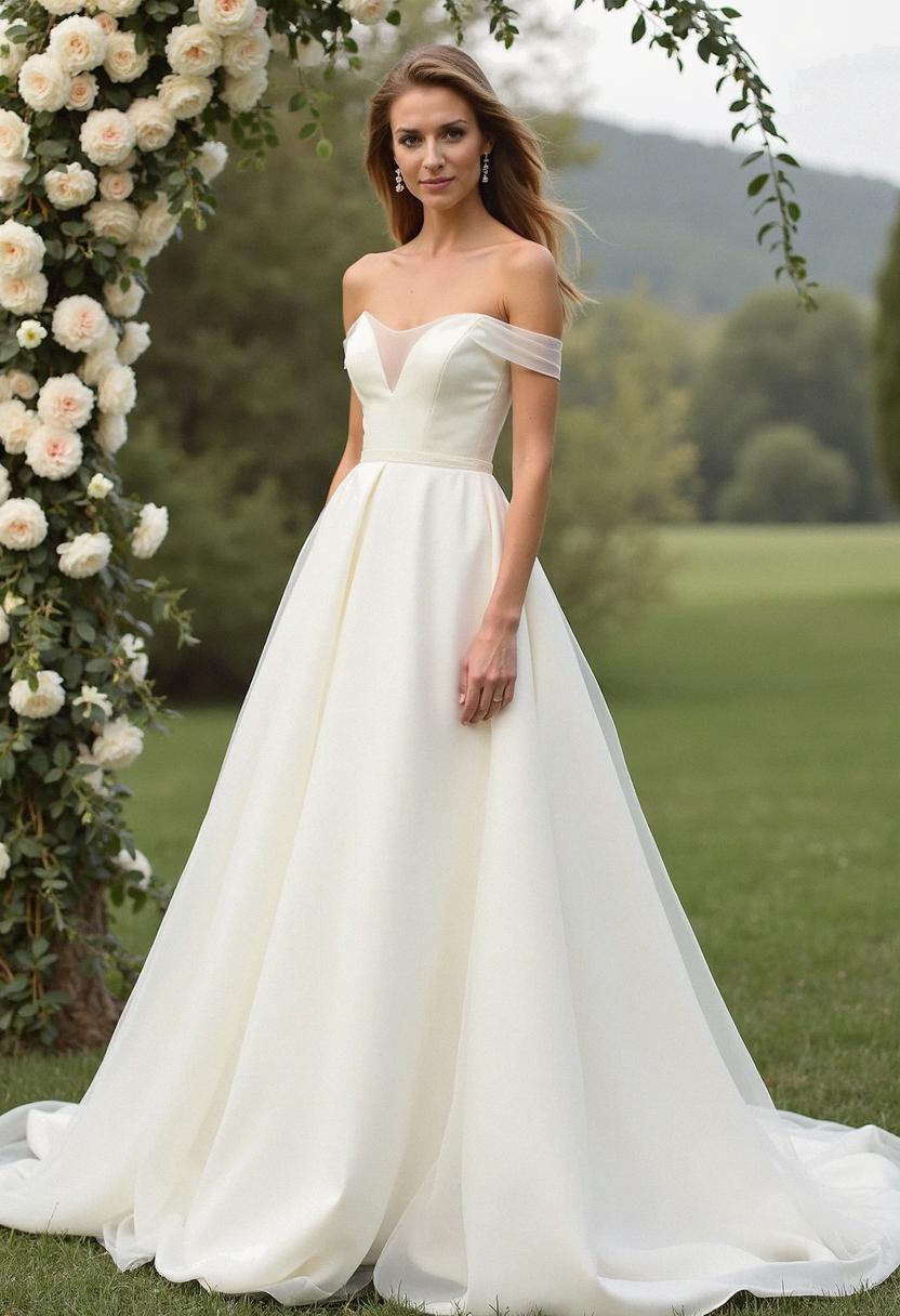 wedding dress minimalist