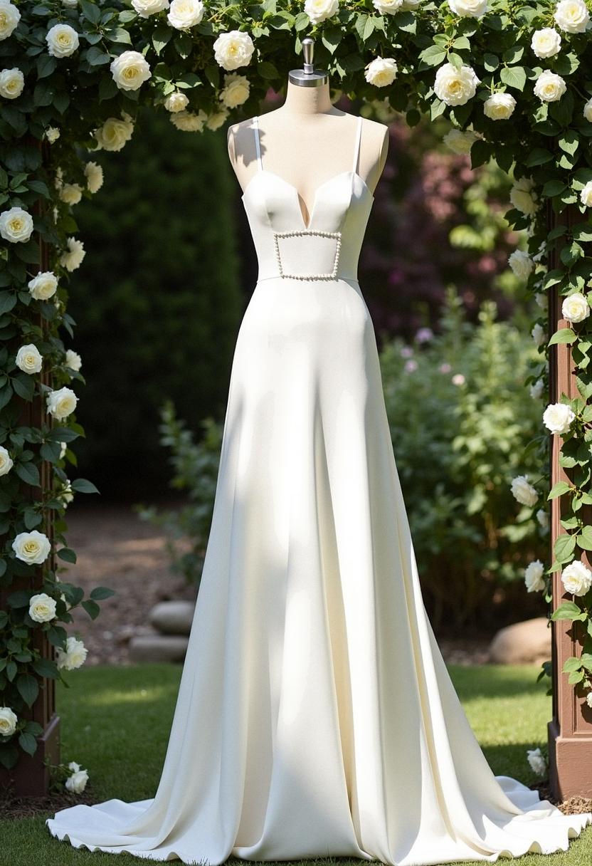 wedding dress minimalist