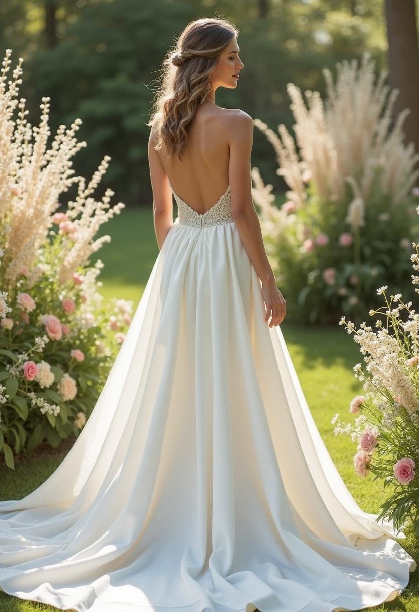 wedding dress minimalist