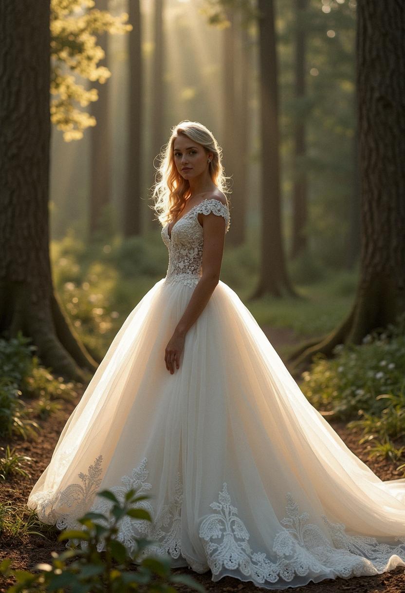 wedding dress princess