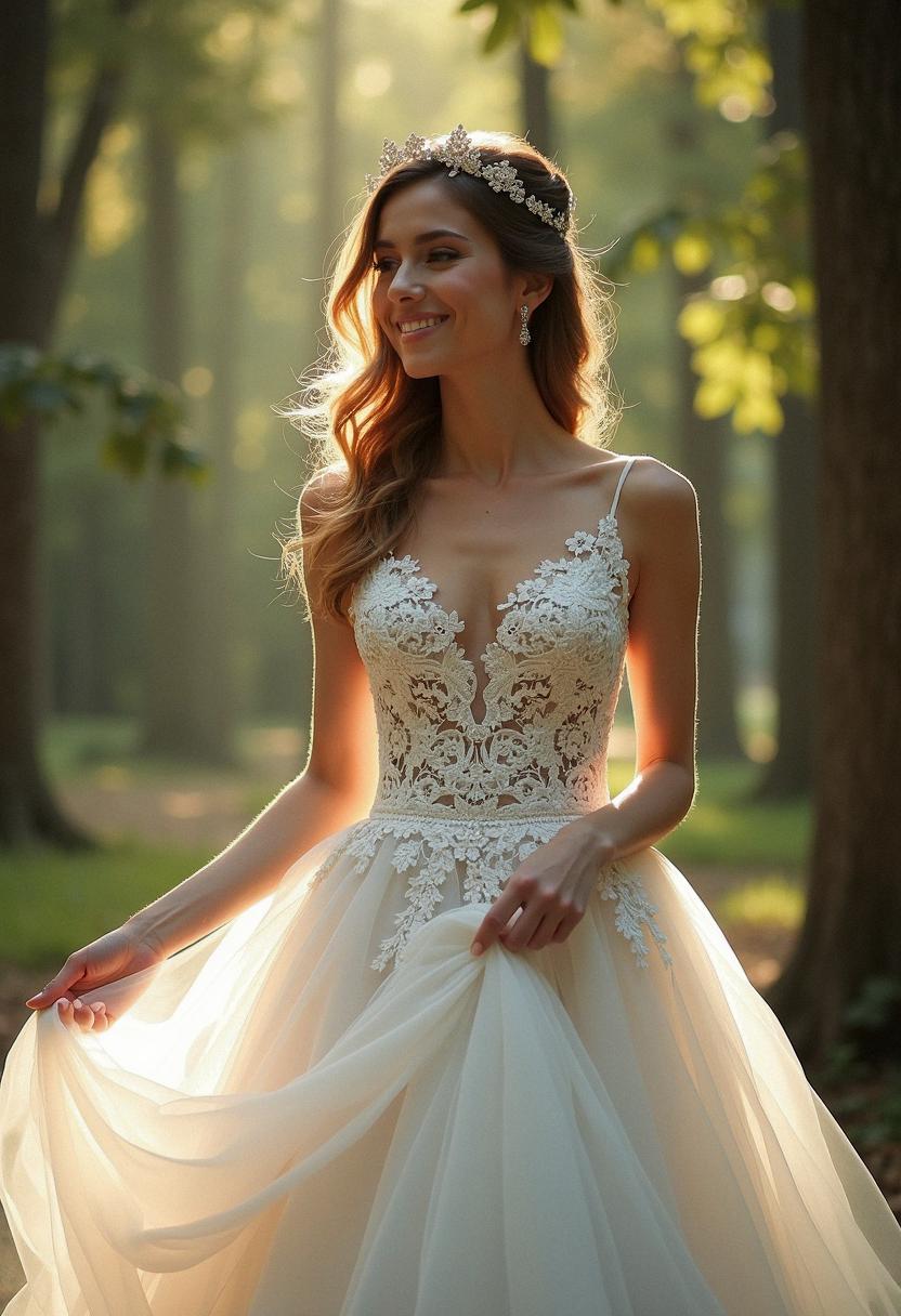 wedding dress princess