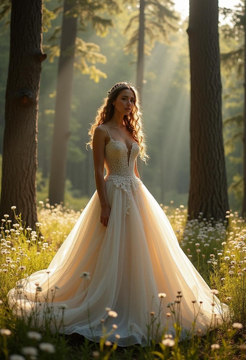 wedding dress princess