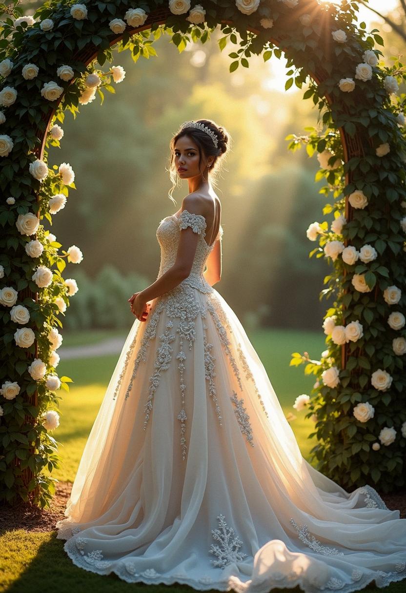 wedding dress princess