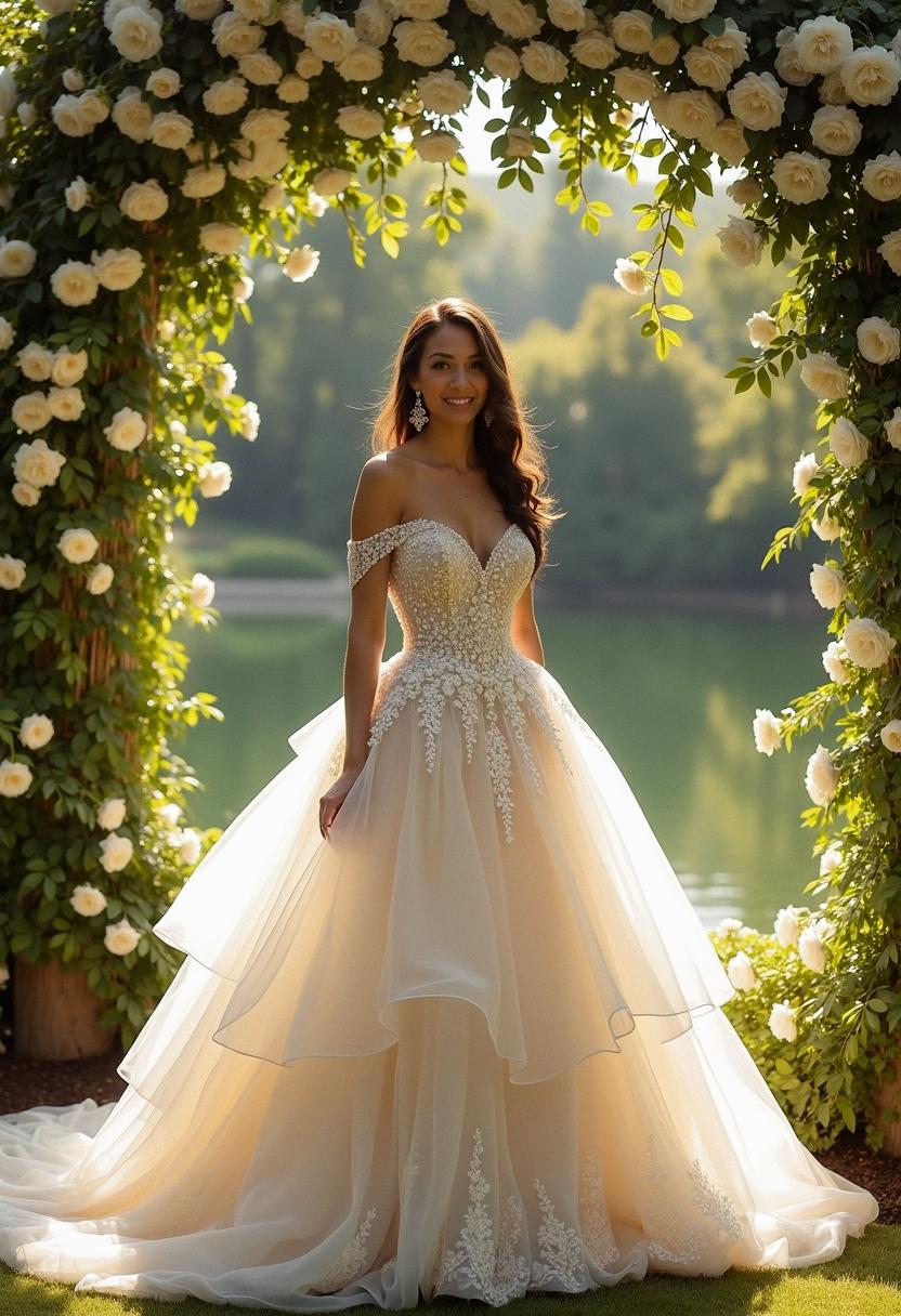 wedding dress princess