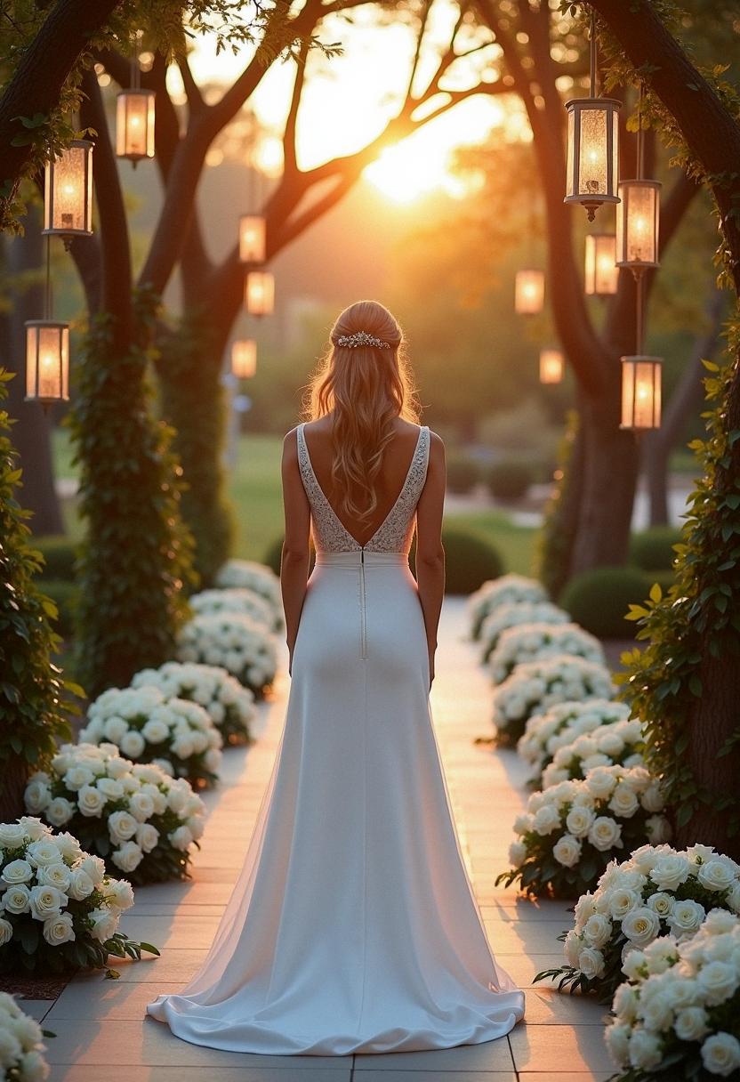 wedding dress simple
