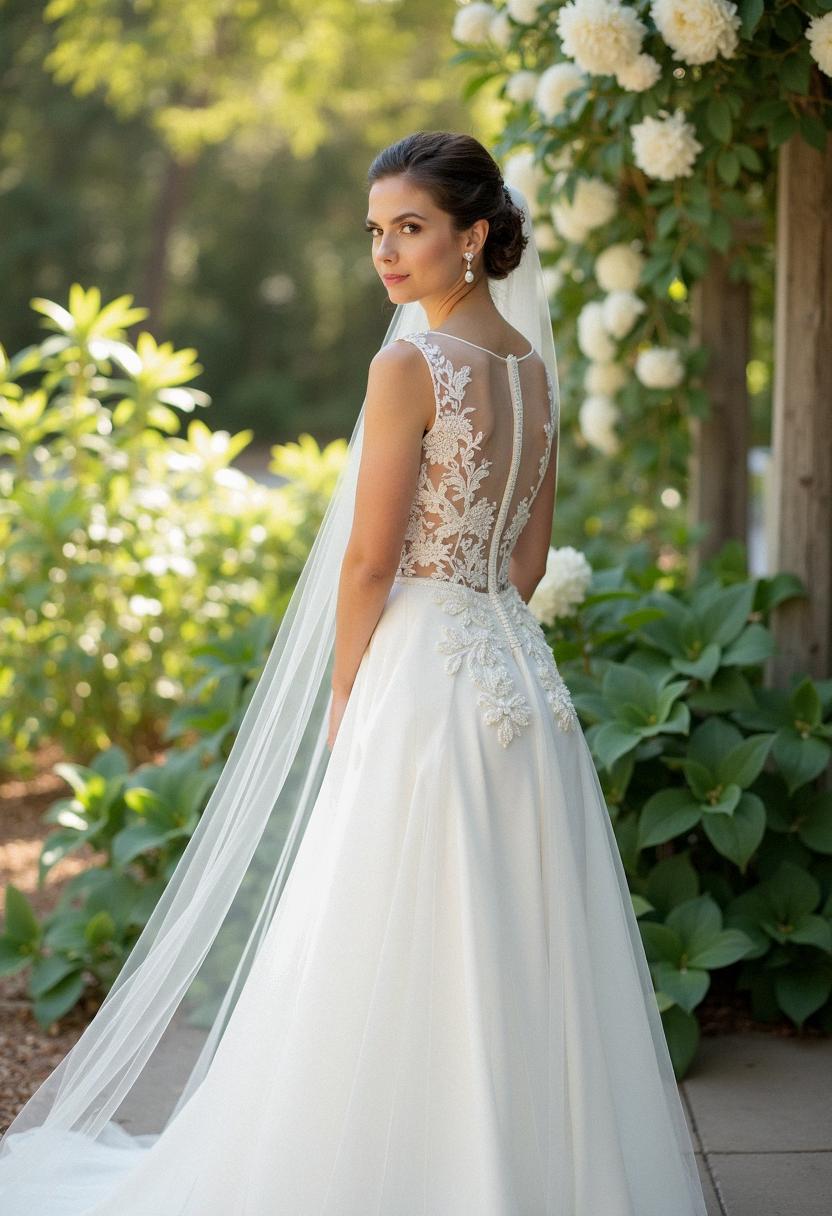 wedding dress simple