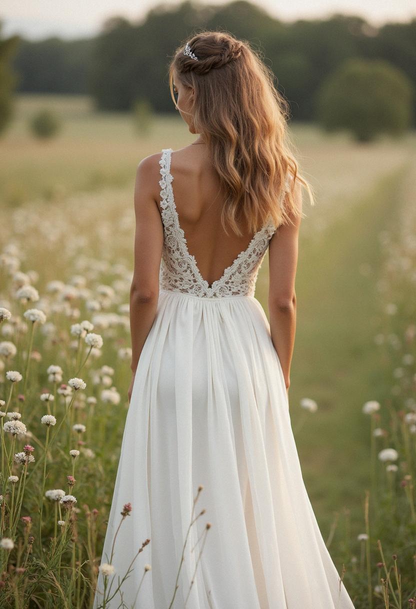 wedding dress simple