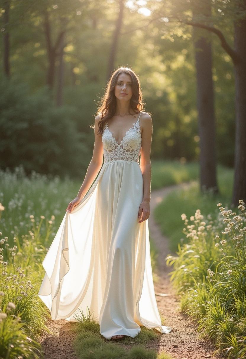 wedding dress simple