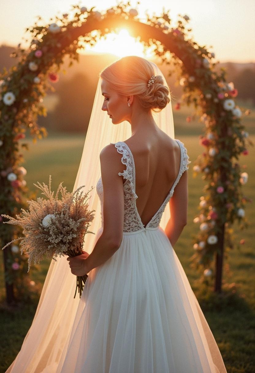 wedding dress simple