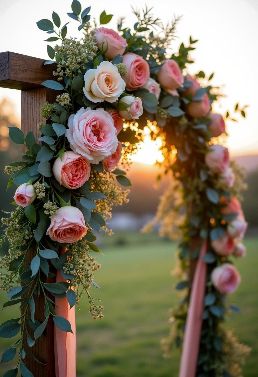 wedding flowers garland