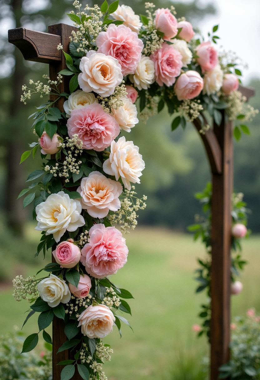 wedding flowers garland