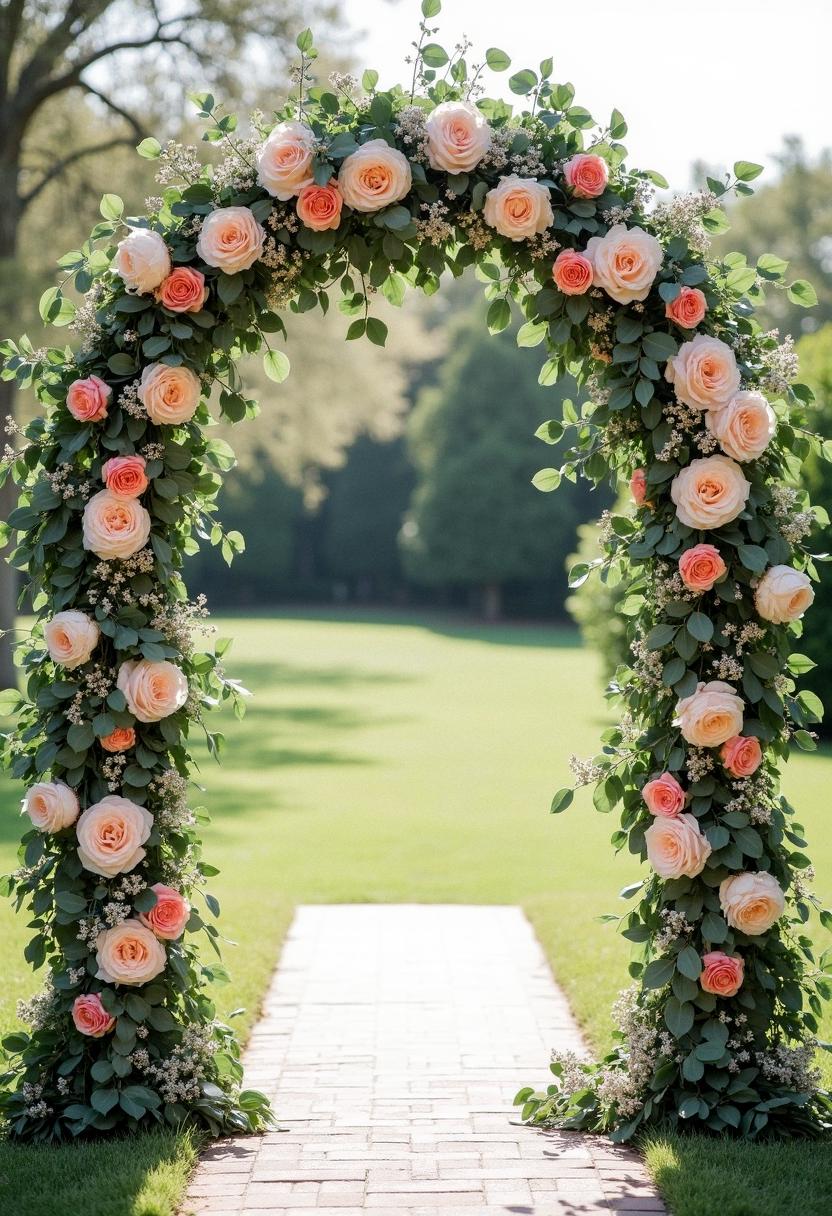 wedding flowers garland