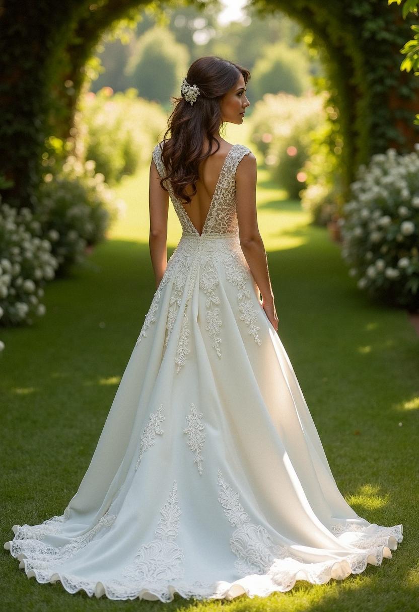 Perfect Wedding Gown For Short Brides TheCharmingBride com
