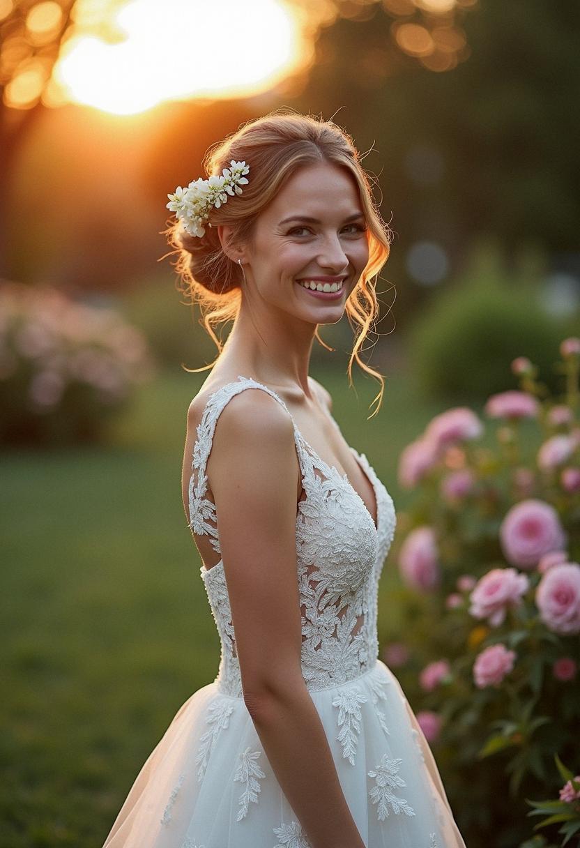 Perfect Wedding Gown For Short Brides TheCharmingBride com