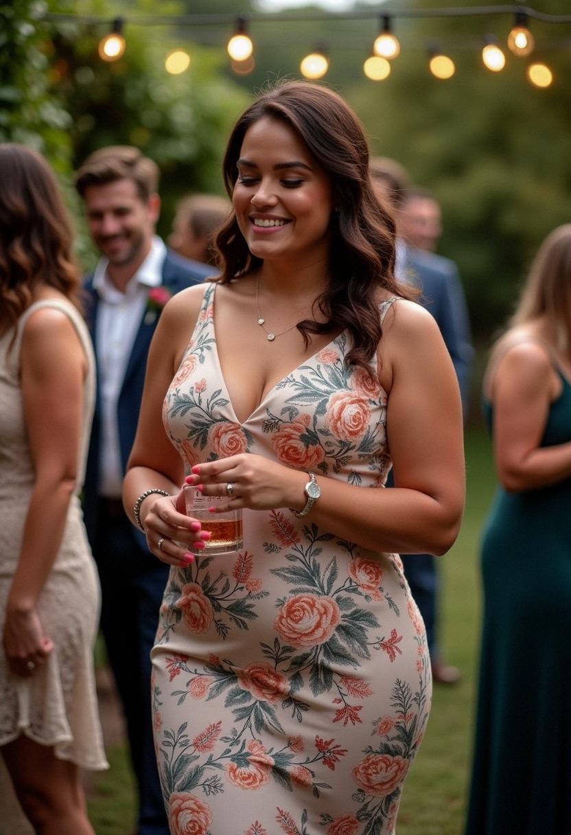wedding guest dress for curves