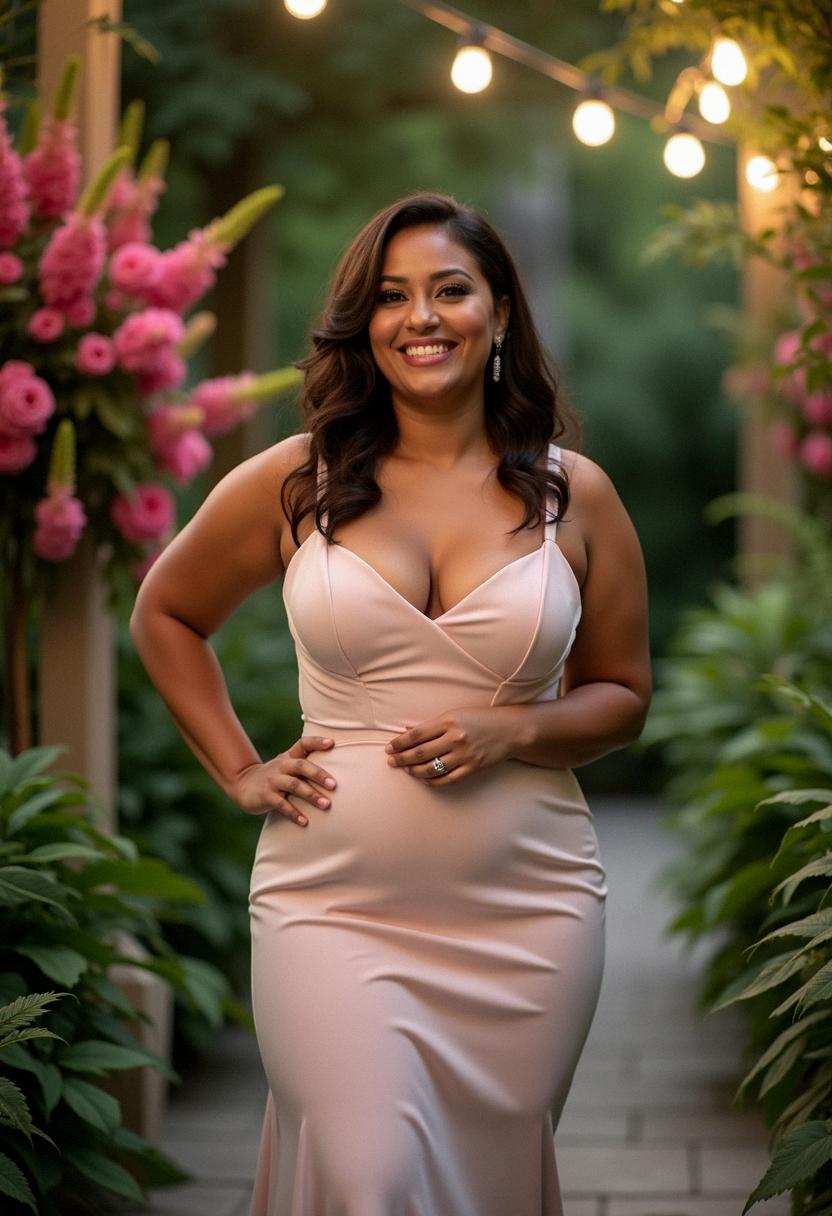 wedding guest dress for curves