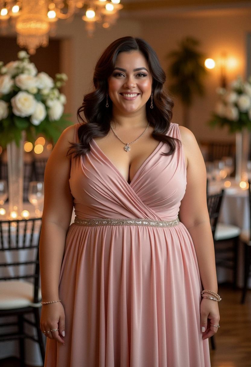 wedding guest dress for curves
