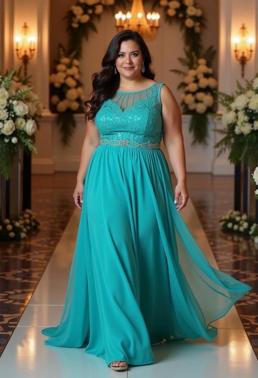 wedding guest dress for curves