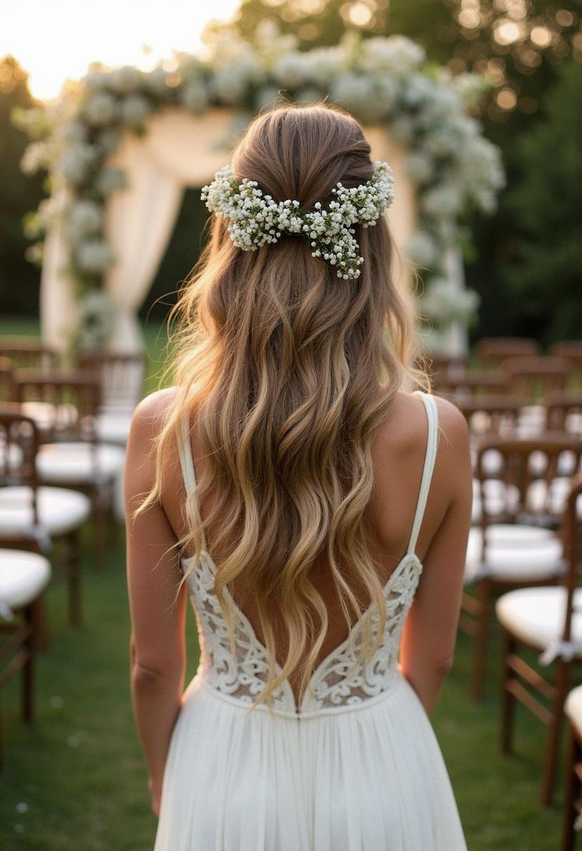 wedding hair down