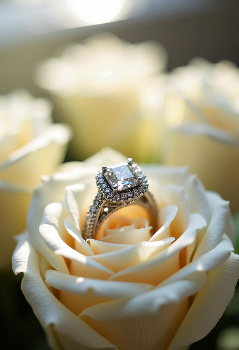 wedding ring stone