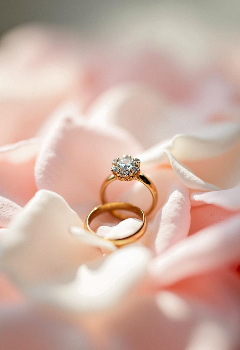 wedding rings simple