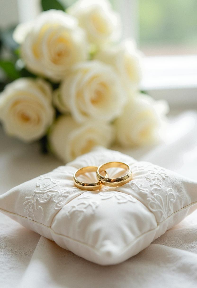 wedding rings simple