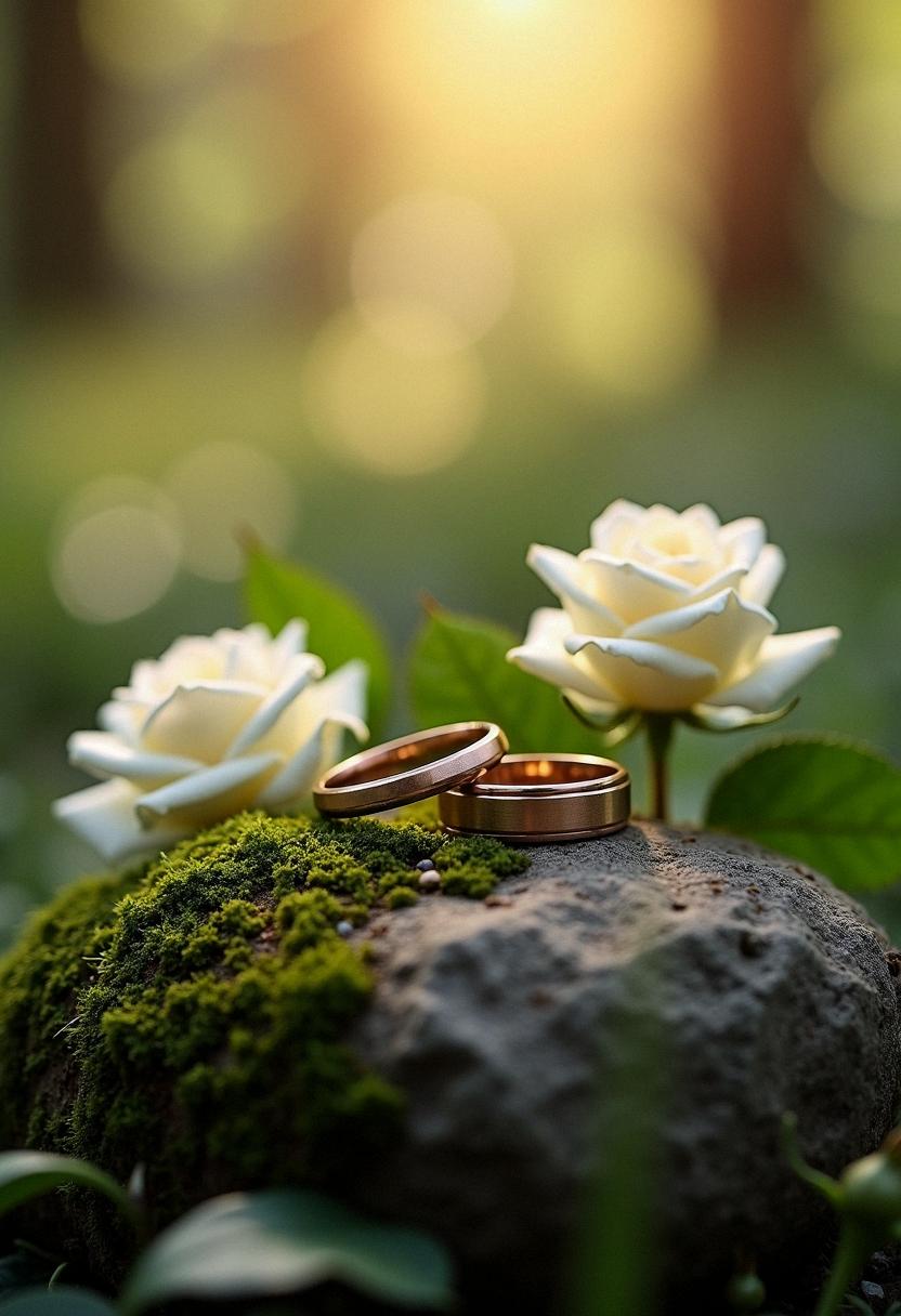wedding rings simple