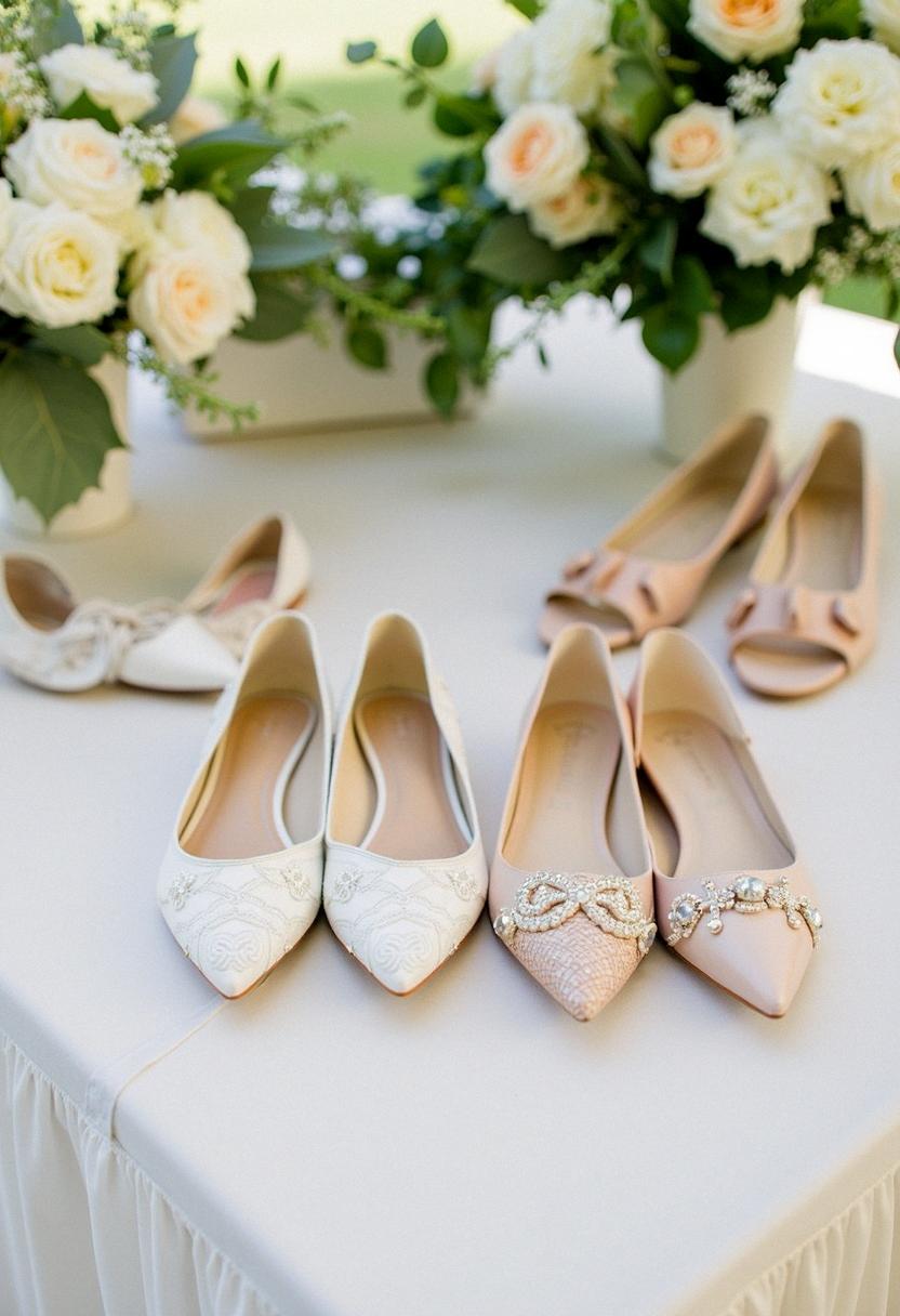 Comfy Wedding Shoes For All Day Comfort TheCharmingBride com