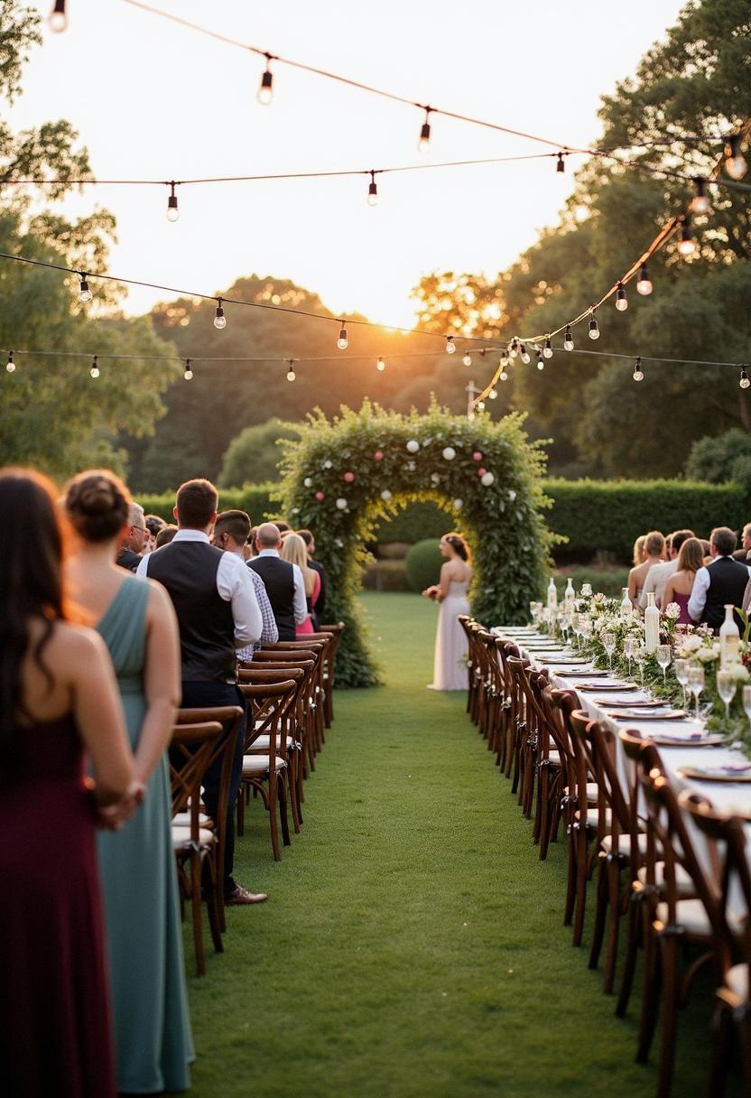 wedding summer chique