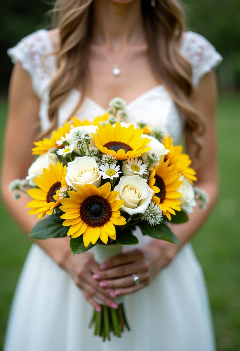 yellow bridal bouquet yellow bridal bouquet